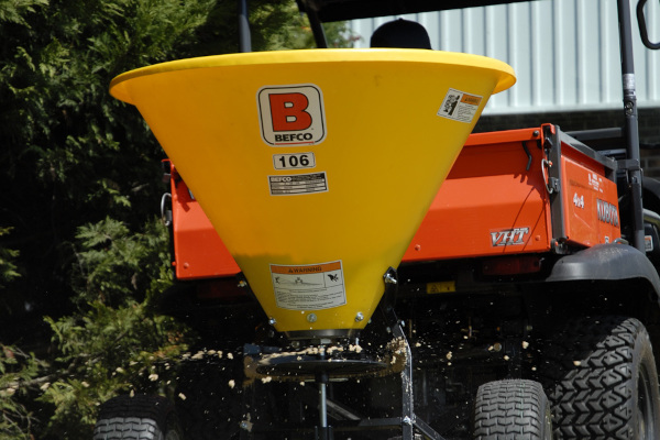 Befco | Spreaders | Baby-Hop for sale at Carroll's Service Center, Maryland Befco | Spreaders | Baby-Hop for sale at Carroll's Service Center, Maryland